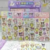 Nuevas Pegatinas de Dibujos Animados Lindas con Estampado Dorado Frases de Moda Pegatinas Decorativas para Niños Niñas y Chicas Jóvenes Pegatinas de Regalo