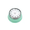 Temporizador de Acero Inoxidable, Reloj Mecánico de Cuenta Regresiva de 60 Minutos con Base Fuerte, Visual para Cocina, Horneado, Cocina y Entornos