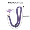 Cordón para Teléfono Móvil Almohadilla Multifuncional para Colgar Color Sólido Hebilla Metálica Dorado Claro Correa Ajustable para Teléfono