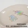 Serie Transparente de Materiales para Bisutería Oso Mariposa Base de Cuentas Pintada a Mano Dibujos Animados Versátil Cadena para Teléfono Móvil Colgante para Coche Joyería Cuentas Sueltas