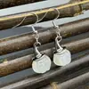 Pendientes de Calabaza de Ágata Retro para Halloween Pendientes Creativos de Cristal Natural con Forma de Calabaza y Sombrero de Bruja Joyería al por Mayor
