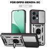 Adequado para Capa de Celular com Janela Deslizante Oppo Reno16Pro, Suporte Reno15Pro, Capa Protetora Reno14