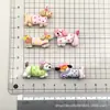 Acessórios de resina de cachorrinho de desenho animado, cachorrinho salsicha, fivela de sapato DIY, adorno de chapéu, grampo de cabelo, material de patch para papelaria