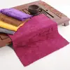 Pano de prato tapete de chá pano de chá espesso absorvente acessórios para conjunto de chá toalha quadrada pequena pano para mesa de chá pano para bule pode ser personalizado logo