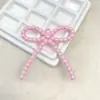 Acrílico Cor Galvanizada UV Furo para Pendurar Gravata Borboleta Grande DIY/Corrente para Celular Chaveiro Pingente de Carro Pendurar na Bolsa Material de Miçangas