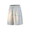 Shenlaishi Jk2026 Pantalones Casuales de Moda para Hombre de Verano Nuevo Azul Luna