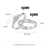 Anillo de diamantes de imitación de gran venta en Japón y Corea del Sur, moissanita de color D de 1 quilate, con seis garras en forma de T, para matrimonio, fabricantes mayoristas de anillos para mujeres.