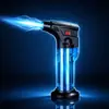 Encendedor de soplete inflable especial para moxibustión e iluminación de cigarros, a prueba de viento, alta temperatura, encendedor de soplete pequeño portátil