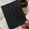 Explosiones Francesas Calados Pegatinas para Uñas Pintadas en Spray Modelado Mariposa Amor Plantilla de Doble Cara Tienda de Uñas Especial Pegatinas de Plantilla