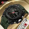 Popular Reloj Electrónico para Hombre Sanda Impermeable para Exteriores Tendencia de Moda Tecnología Negra Multifuncional Despertador para Hombre Reloj Cronógrafo