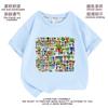 Camiseta Caixa de Ritmo Sprunki Manga Curta Roupa Infantil para Meninos e Meninas Algodão Casual Roupa Infantil Tops Estampados para Estudantes