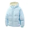 Chaqueta de Algodón Rellena de Plumón Color Sólido 2025 para Hombre Estilo Nuevo de Invierno Joven y de Mediana Edad Forrada de Polar con Relleno Extra Suelta Talla Grande Transfronteriza