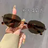 Óculos de Sol Estilo Retrô de Hong Kong com Casco de Tartaruga para Mulheres, Óculos Ovais de Alta Qualidade para Miopia com Grau, Anti-UV para Dirigir
