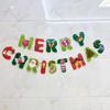 Bandeira de Natal Transfronteiriça Decoração de Natal Nova Bandeira de Ponto Banner de Flores Suprimentos de Festa Pendurados de Natal