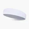 Diadema Deportiva de Algodón Diadema Absorbente de Sudor para Correr Diadema de Baloncesto Color Sólido Pañuelo Antitranspirante Diadema Elástica de Fitness