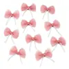 Rede dourada com bolinhas, corrente de pérolas, laço, dream bubble yarn, acessórios para presilha de cabelo, acessórios para roupas e bolsas