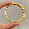 O Mesmo Estilo do Usado em Lojas de Ouro, Pulseira Aberta Tradicional de Dragão e Fênix, Cor Duradoura, Estilo Chinês Vintage, Joias de Alto Padrão de Nicho para Atacado