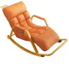 Sofá Perezoso Silla Mecedora Individual Balcón Ocio Silla para Adultos Silla Mecedora Sillón Reclinable para Adultos Que Se Puede Usar para Dormir y Descansar