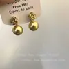Nuevos Pendientes Colgantes de Metal Camelia 2025, Elegancia Francesa, Lujo Ligero, Versátiles, Gama Alta, Pendientes Exquisitos
