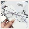 Nuevas gafas de sol vintage con montura redonda, ultraligeras, lisas, a la moda, cómodas, de red, populares, con montura roja y antiluz azul, venta al por mayor, lote mixto para hombres y mujeres