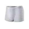 Calzoncillos Bóxer Antibacterianos de Algodón Puro para Hombre Pantalones de Cuatro Esquinas Ligeros Transpirables Verano Suaves con la Piel Ropa Interior Corta para Niños Pantalones de Pierna Recta