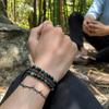 Pulsera de brazo de espinas personalizada transfronteriza, moderna, joyería, pegatina de tatuaje para hombres, a prueba de agua de jugo de frutas, pegatina reflectante de larga duración para mujeres