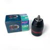 Portabrocas de carraca europeo de tres mordazas con autobloqueo 2-13 mm accesorios para herramientas eléctricas taladro manual vástago de conversión de portabrocas autoblocante