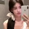 Bufanda Cuadrada de Otoño e Invierno Scrunchie de Moda 2025 Nueva Goma para el Cabello de Satín Estilo Coreano Cuerda para Moño Bajo para Mujeres