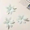 Acessórios de flor tridimensional em tecido artificial, elegantes e delicados, para roupas DIY, acessórios de cabelo, decorações de sapatos e materiais decorativos
