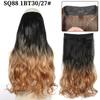 Fabricante de Cortina de Cabello para Peluca Venta al por Mayor Comercio Exterior Transfronterizo Ola Grande Fibra Química Hilo de Pesca Cortina de Cabello Rizado Extensión de Cabello Sin Costuras Pieza de Peluca