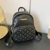 Mochila feminina de grande capacidade de moda simples 2023 outono nova moda retrô simples bolsa de grande capacidade para mulheres