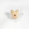 Broche de Pelúcia com Estampa de Desenho Animado Boneca Acessórios DIY para Crianças Chapéu Cachecol Grampo de Cabelo Pingente Pingente Acessórios de Boneca