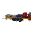 Fabricante de Semirremolques de Transporte de Contenedores Skeleton, Semirremolques de Transporte Skeleton para Mercancías Peligrosas de 20 pies 40 pies