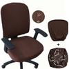 Funda Elástica Impermeable para Silla Transfronteriza para Oficina en Casa Escritorio de Computadora Funda para Silla Giratoria Cojín para Silla Giratoria Funda para Respaldo de Silla Silla de Comedor