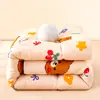 Colcha de algodón lavada, colcha gruesa de invierno, núcleo de colcha cálido para primavera y otoño, colcha de aire acondicionado tamaño matrimonial, colcha para estudiante tamaño individual