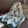 Coreia do Sul Acessórios de Vestuário Lenço Quadrado Pequeno Feminino 2025 Novo Moda High-end Combinação com Tudo Primavera e Outono Fino Combinando Camisa
