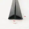 Tira de Vedação de Borracha em Forma de U Borda Decorativa Chapa de Aço Inoxidável Proteção de Borda de Vidro Tira de Vedação Anti-Risco Fabricante Atacado
