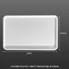 Bandeja de Plástico Rectangular Simple Escurridor de Utensilios de Cocina Estante para Tabla de Cortar Bandeja Recogeaguas Soporte para Cuchillos de Cocina Bandeja de Plástico Escurridora Venta al por Mayor