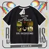 Camiseta de Manga Corta con Mercancía del Juego "Cross-Border Foreign Trade Backrooms" para Hombres, Mujeres y Niños, Top de Media Manga Base Moderno