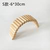 Oso Dorado Escalera de Trepar Valla Hámster Rama de Flor Ratón Columpio Juguete Escalera de Madera Super Larga Puente de Arco Divisor Paisaje Productos