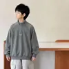 Ropa para niños, colección de otoño para niños, sudadera con media cremallera, nuevo estilo 2026, colección primavera/otoño, para niños mayores, top de otoño elegante para niños