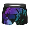 Dropshipping con Imágenes Se Puede Convertir en Ropa Interior Boxer Elástica Cómoda Transpirable para Hombre con Estampado de Gato 3D para Mascotas y Perros