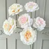 3 Flores de Peonía Artificiales para Decoración de Bodas, Arreglos Florales, Decoraciones de Pasillo y Arreglos de Flores de Bienvenida