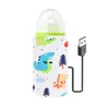 Funda Aislante para Biberón Grueso de Windows Calentamiento de Temperatura Constante Invierno Bolsa Aislante Portátil USB Funda Gruesa Cálida Universal para Biberón Grueso