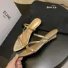 Sandalias de Verano 2026 Estilo Nuevo Estilo Francés Elegantes Puntera Puntiaguda Redonda Punta Abierta Correa Fina Tacón Bajo, Modernas y Versátiles para Ropa de Verano al Aire Libre para Mujer