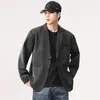 Blazer casual de alta qualidade para homens, novo modelo outono 2026, terno leve estilo italiano para o dia a dia e trabalho, atacado