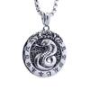 Collar de Moda Nacional Nuevo Doce Zodíaco Acero de Titanio Colgante Chenlong Tigre Perro Moda Personalidad Hip Hop Adornos para Hombres y Mujeres