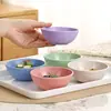 Plato Rayado de Plástico PP para Uso Doméstico, Plato para Salsas Engrosado, Plato Redondo para Condimentos para Pepinillos y Guarniciones, Plato para Salsa de Soja, Plato para Vinagre al por Mayor