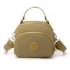 Bolsa Pequena Portátil Feminina Carregando Nylon mini Crossbody 2023 Novo Celular de Três Camadas Crossbody Bolsa mini Lona