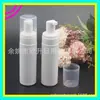Loción Limpiadora Blanca Botella de Espuma de Plástico 80ml Botella Mousse Jabón de Manos Botella Espumosa Champú Gel de Ducha Botella Espumosa